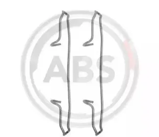 1159Q A.B.S. Комплектующие, колодки дискового тормоза 1159Q A.B.S. Комплектующие, колодки дискового тормоза