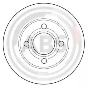 16096 A.B.S. Тормозной диск 16096 A.B.S. Тормозной диск