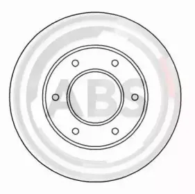 16615 A.B.S. Тормозной диск 16615 A.B.S. Тормозной диск