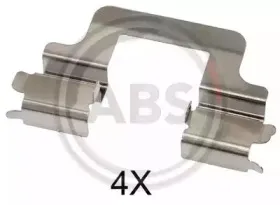 1679Q A.B.S. Комплектующие, колодки дискового тормоза 1679Q A.B.S. Комплектующие, колодки дискового тормоза