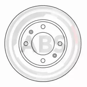 16876 A.B.S. Тормозной диск 16876 A.B.S. Тормозной диск