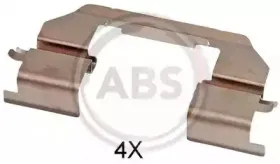 2014Q A.B.S. Комплектующие, колодки дискового тормоза 2014Q A.B.S. Комплектующие, колодки дискового тормоза