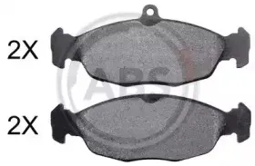 35006 A.B.S. Комплект тормозных колодок, дисковый тормоз 35006 A.B.S. Комплект тормозных колодок, дисковый тормоз