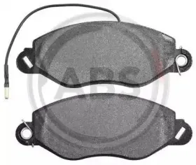 37462 A.B.S. Комплект тормозных колодок, дисковый тормоз 37462 A.B.S. Комплект тормозных колодок, дисковый тормоз