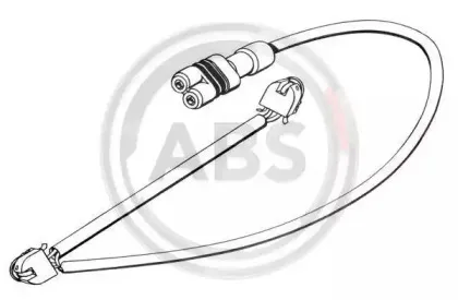 39544 A.B.S. Сигнализатор, износ тормозных колодок 39544 A.B.S. Сигнализатор, износ тормозных колодок