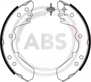 8933 A.B.S. Комплект тормозных колодок 8933 A.B.S. Комплект тормозных колодок
