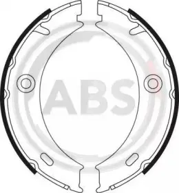 9022 A.B.S. Комплект тормозных колодок, стояночная тормозная система 9022 A.B.S. Комплект тормозных колодок, стояночная тормозная система