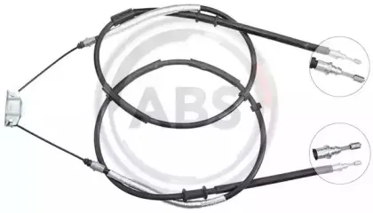 K10155 A.B.S. Трос, стояночная тормозная система K10155 A.B.S. Трос, стояночная тормозная система