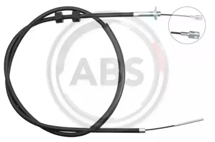 K12050 A.B.S. Трос, стояночная тормозная система K12050 A.B.S. Трос, стояночная тормозная система