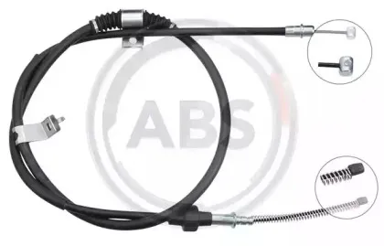 K12082 A.B.S. Трос, стояночная тормозная система K12082 A.B.S. Трос, стояночная тормозная система