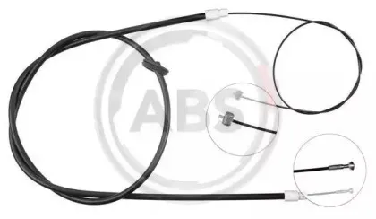 K12141 A.B.S. Трос, стояночная тормозная система K12141 A.B.S. Трос, стояночная тормозная система