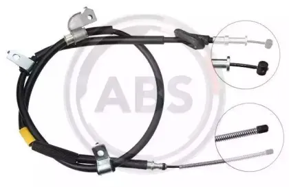 K15377 A.B.S. Трос, стояночная тормозная система K15377 A.B.S. Трос, стояночная тормозная система