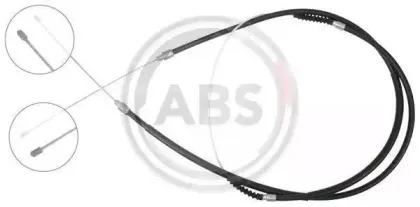 K16825 A.B.S. Трос, стояночная тормозная система K16825 A.B.S. Трос, стояночная тормозная система