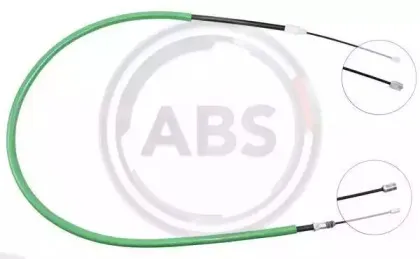 K19856 A.B.S. Трос, стояночная тормозная система K19856 A.B.S. Трос, стояночная тормозная система