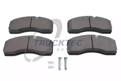 0135076 TRUCKTEC AUTOMOTIVE Комплект тормозных колодок, дисковый тормоз 0135076 TRUCKTEC AUTOMOTIVE Комплект тормозных колодок, дисковый тормоз