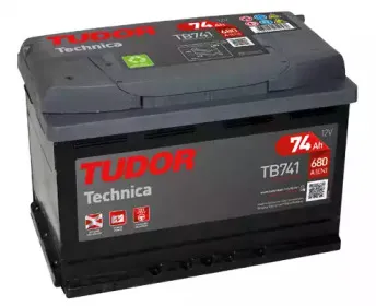 TB741 TUDOR Стартерная аккумуляторная батарея TB741 TUDOR Стартерная аккумуляторная батарея