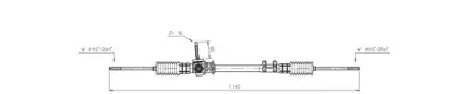 DSR108L REMY Рулевой механизм DSR108L REMY Рулевой механизм