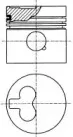 87-990111-10 NÜRAL Поршень 87-990111-10 NÜRAL Поршень