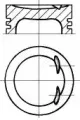 87-109100-10 NÜRAL Поршень 87-109100-10 NÜRAL Поршень