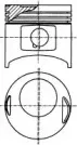 87-179500-00 NÜRAL Поршень 87-179500-00 NÜRAL Поршень