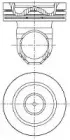 87-143600-00 NÜRAL Поршень 87-143600-00 NÜRAL Поршень