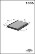 ELR7180 MECAFILTER Фильтр, воздух во внутренном пространстве ELR7180 MECAFILTER Фильтр, воздух во внутренном пространстве