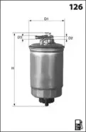 ELG5371 MECAFILTER Топливный фильтр ELG5371 MECAFILTER Топливный фильтр