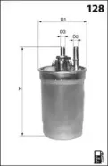 ELG5264 MECAFILTER Топливный фильтр ELG5264 MECAFILTER Топливный фильтр