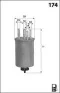 ELG5332 MECAFILTER Топливный фильтр ELG5332 MECAFILTER Топливный фильтр