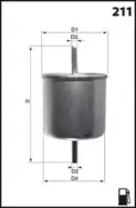 ELE6008 MECAFILTER Топливный фильтр ELE6008 MECAFILTER Топливный фильтр