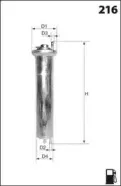 ELE6020 MECAFILTER Топливный фильтр ELE6020 MECAFILTER Топливный фильтр