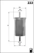 ELE6111 MECAFILTER Топливный фильтр ELE6111 MECAFILTER Топливный фильтр