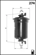 ELE3590 MECAFILTER Топливный фильтр ELE3590 MECAFILTER Топливный фильтр