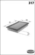 ELP9275 MECAFILTER Воздушный фильтр ELP9275 MECAFILTER Воздушный фильтр