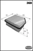 ELP9297 MECAFILTER Воздушный фильтр ELP9297 MECAFILTER Воздушный фильтр