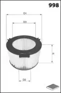 ELR7044 MECAFILTER Фильтр, воздух во внутренном пространстве ELR7044 MECAFILTER Фильтр, воздух во внутренном пространстве