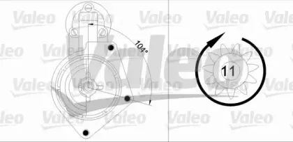 433279 VALEO Стартер 433279 VALEO Стартер