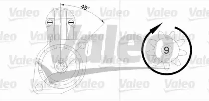 433298 VALEO Стартер 433298 VALEO Стартер