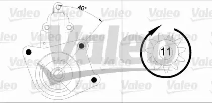 433343 VALEO Стартер 433343 VALEO Стартер