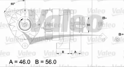 433429 VALEO Генератор 433429 VALEO Генератор