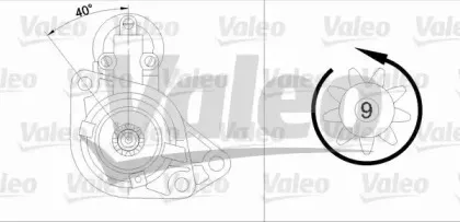 436019 VALEO Стартер 436019 VALEO Стартер