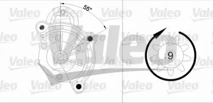 436090 VALEO Стартер 436090 VALEO Стартер