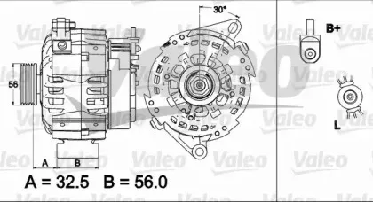 437510 VALEO Генератор 437510 VALEO Генератор