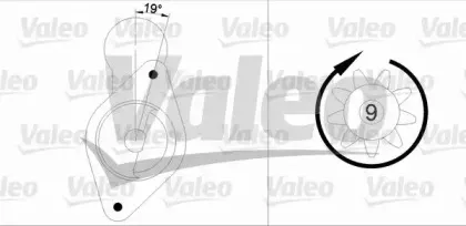 455586 VALEO Стартер 455586 VALEO Стартер