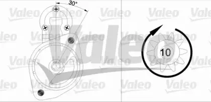 455674 VALEO Стартер 455674 VALEO Стартер