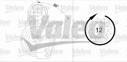 455702 VALEO Стартер 455702 VALEO Стартер