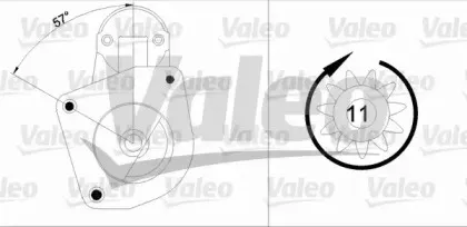 455872 VALEO Стартер 455872 VALEO Стартер