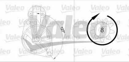 455907 VALEO Стартер 455907 VALEO Стартер