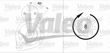 455913 VALEO Стартер 455913 VALEO Стартер