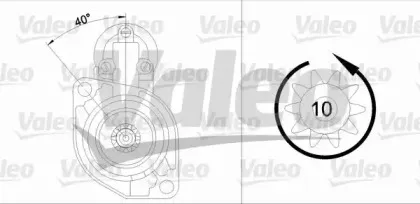 455942 VALEO Стартер 455942 VALEO Стартер
